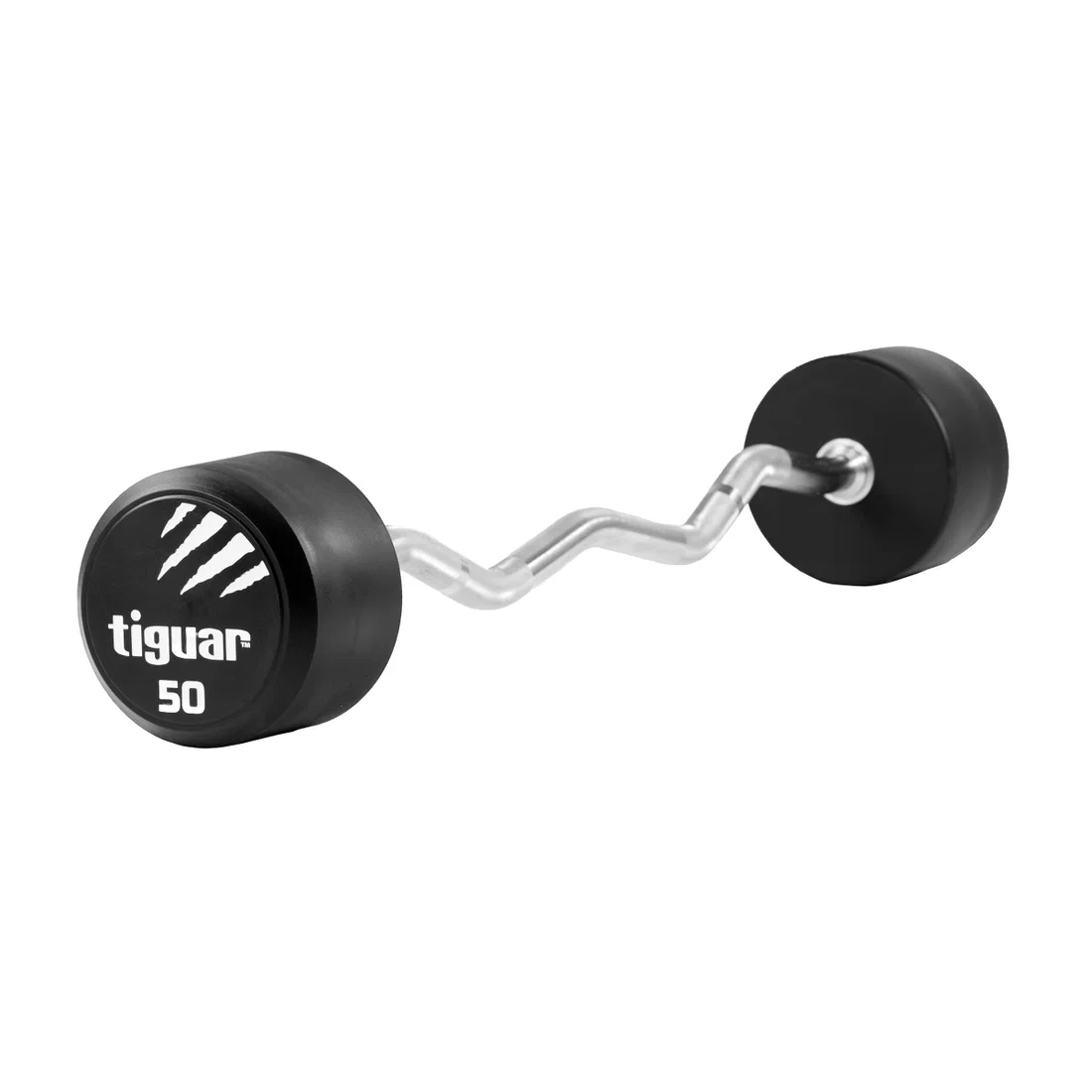 Tiguar PU Curl Barbell - 50 Kg