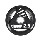 Tiguar PU Olympic Weight Plate -Single - 2.5 Kg