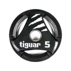 تيغوار لوحة الوزن الأوليمبية PU-مفردة - 5 Kg