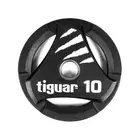 Tiguar PU Olympic Weight Plate -Single - 10 Kg