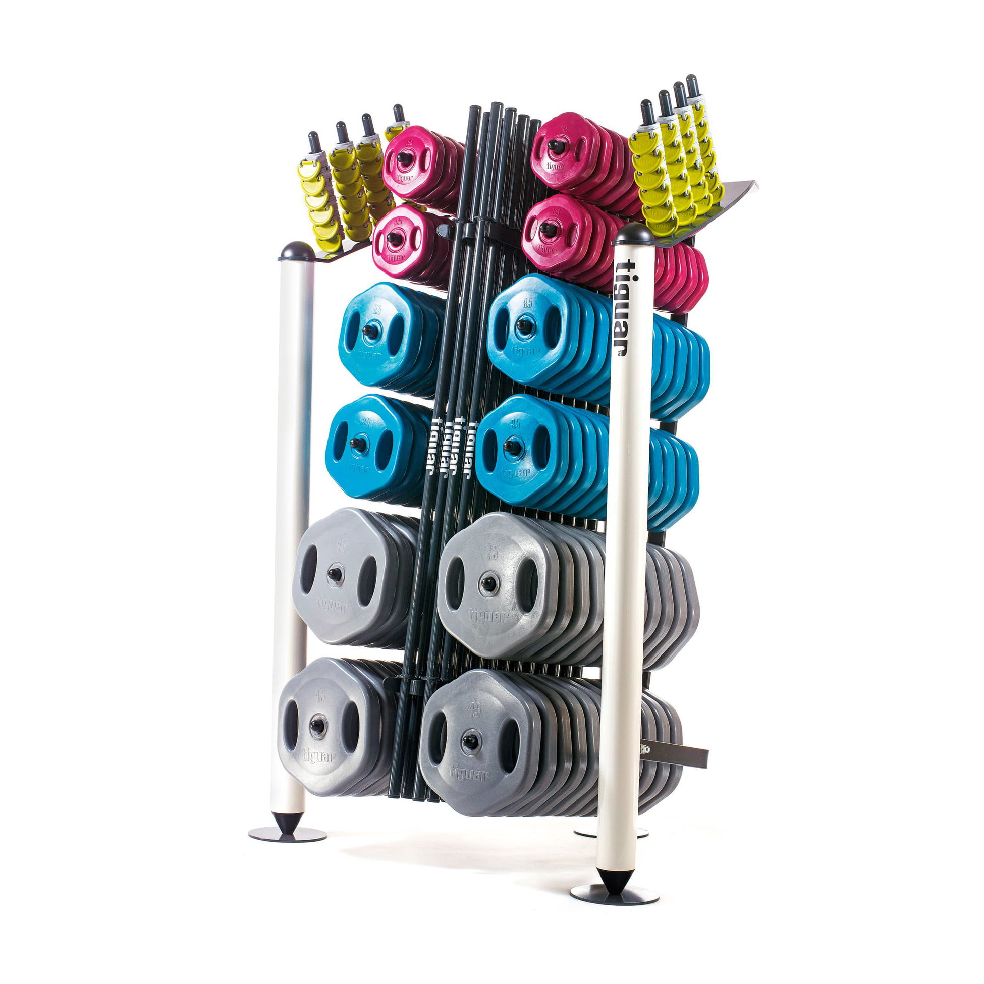 تيغوار حامل باور جيم (جرافيت/أبيض)