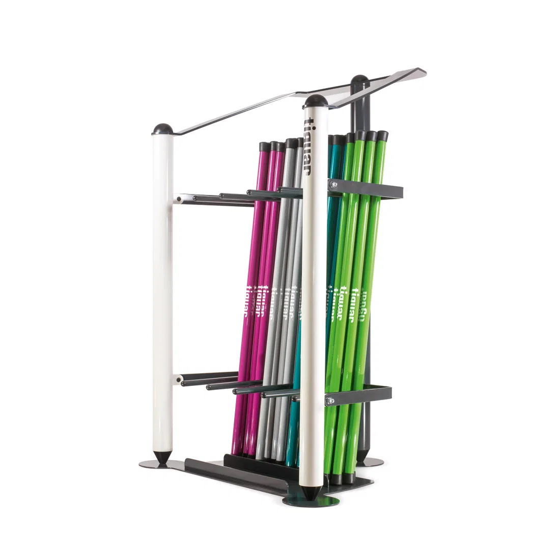 Tiguar Heavy Bar Rack (Graphite/White)