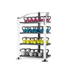 Tiguar Kettlebells Rack (Graphite/White)