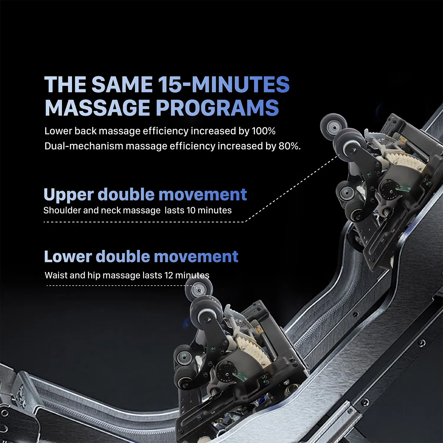 نوريست كرسي تدليك الجسم الكامل Titan Ai Master Stretching - Brown