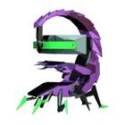 طفل لطيف محطة ألعاب سكوربيون المتكاملة مع انعدام الجاذبية - Purple Black