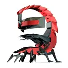 طفل لطيف محطة ألعاب سكوربيون المتكاملة مع انعدام الجاذبية - Red Black