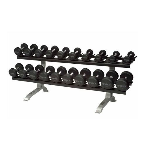 TKO 822CDR 10 Pair Dumbbell Rack with Saddles