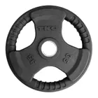 TKO Olympic Rubber Tri - Grip Plate