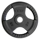 TKO Olympic Rubber Tri - Grip Plate