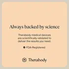 Therabody نظارة سمارت جوجلز البيضاء – قناع ومساج ذكي علاجي للعين