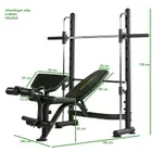 Tunturi Half Smith Machine SM60 with Weight Bench