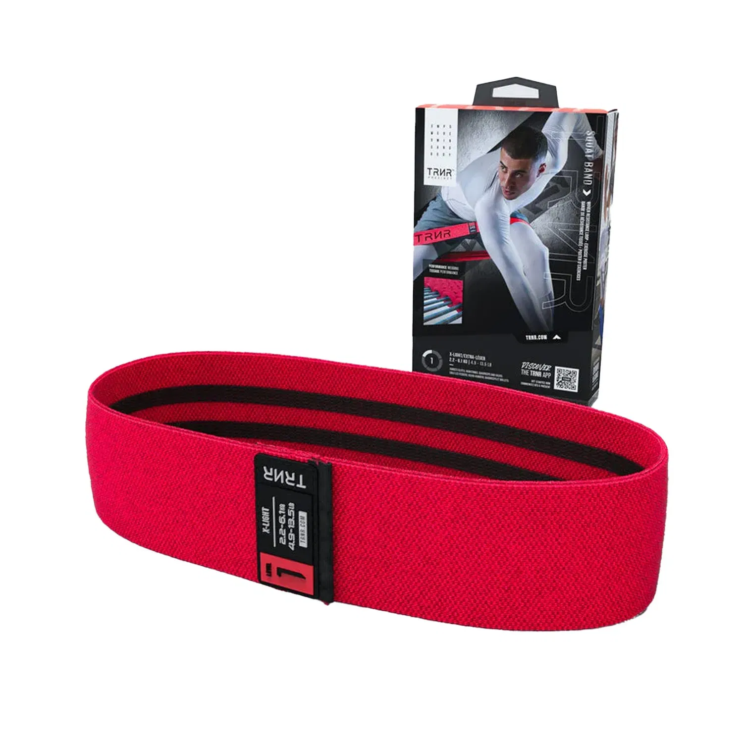 TRNR Squat Band - Woven Resistance Loop - X-Light