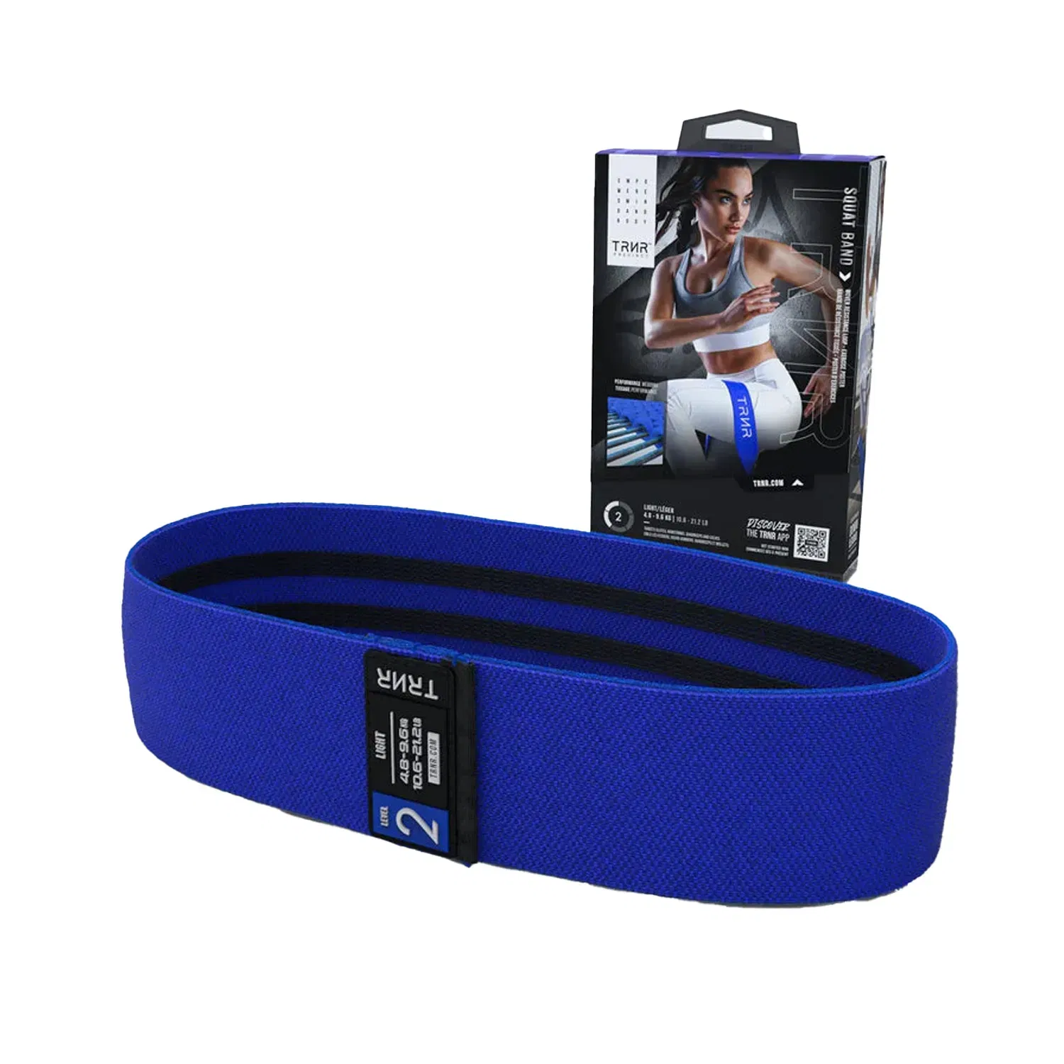 TRNR Squat Band - Woven Resistance Loop - Light