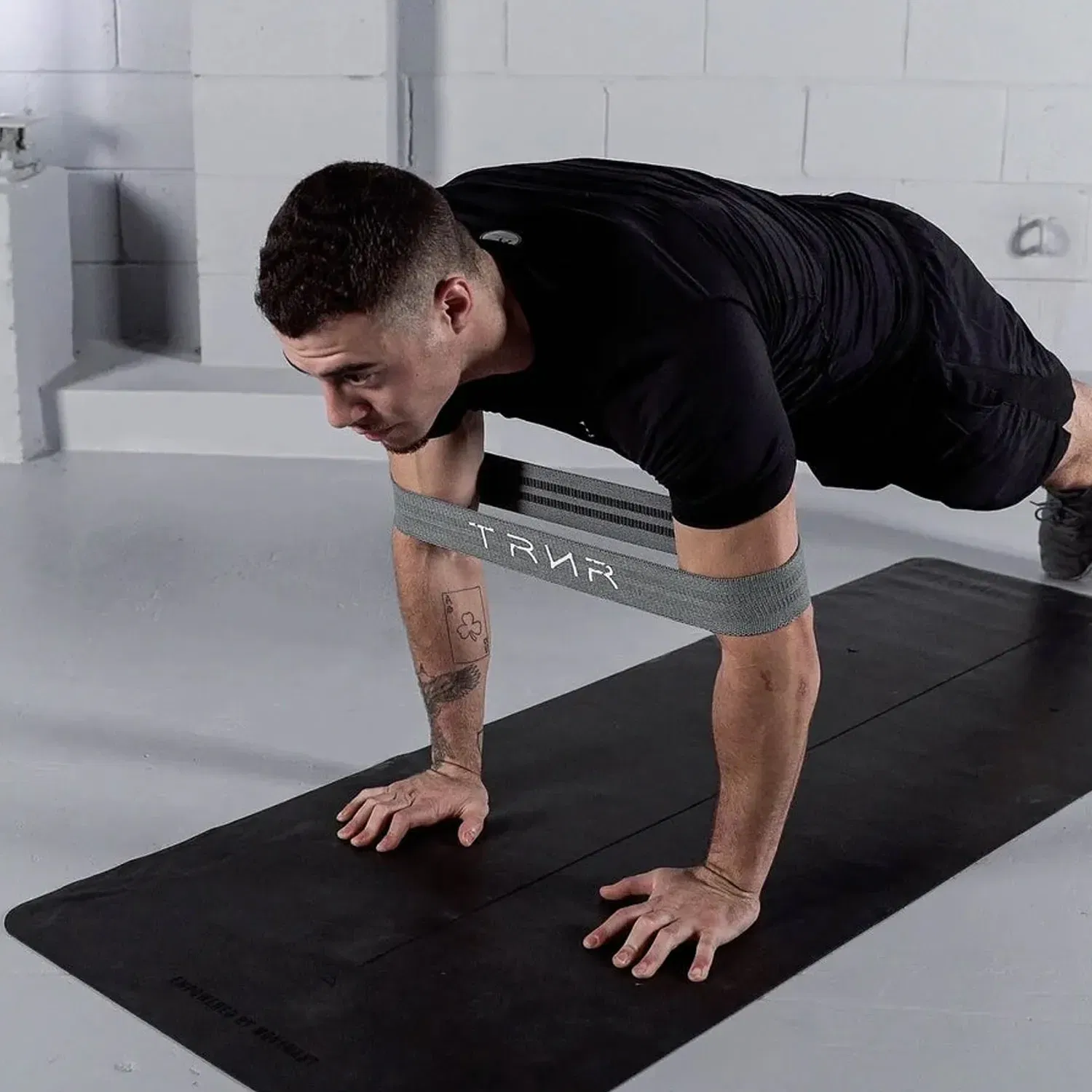 TRNR Squat Band - Woven Resistance Loop - Heavy