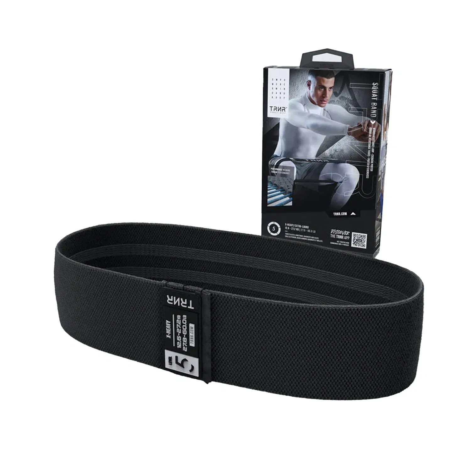 TRNR Squat Band - Woven Resistance Loop - X-Heavy