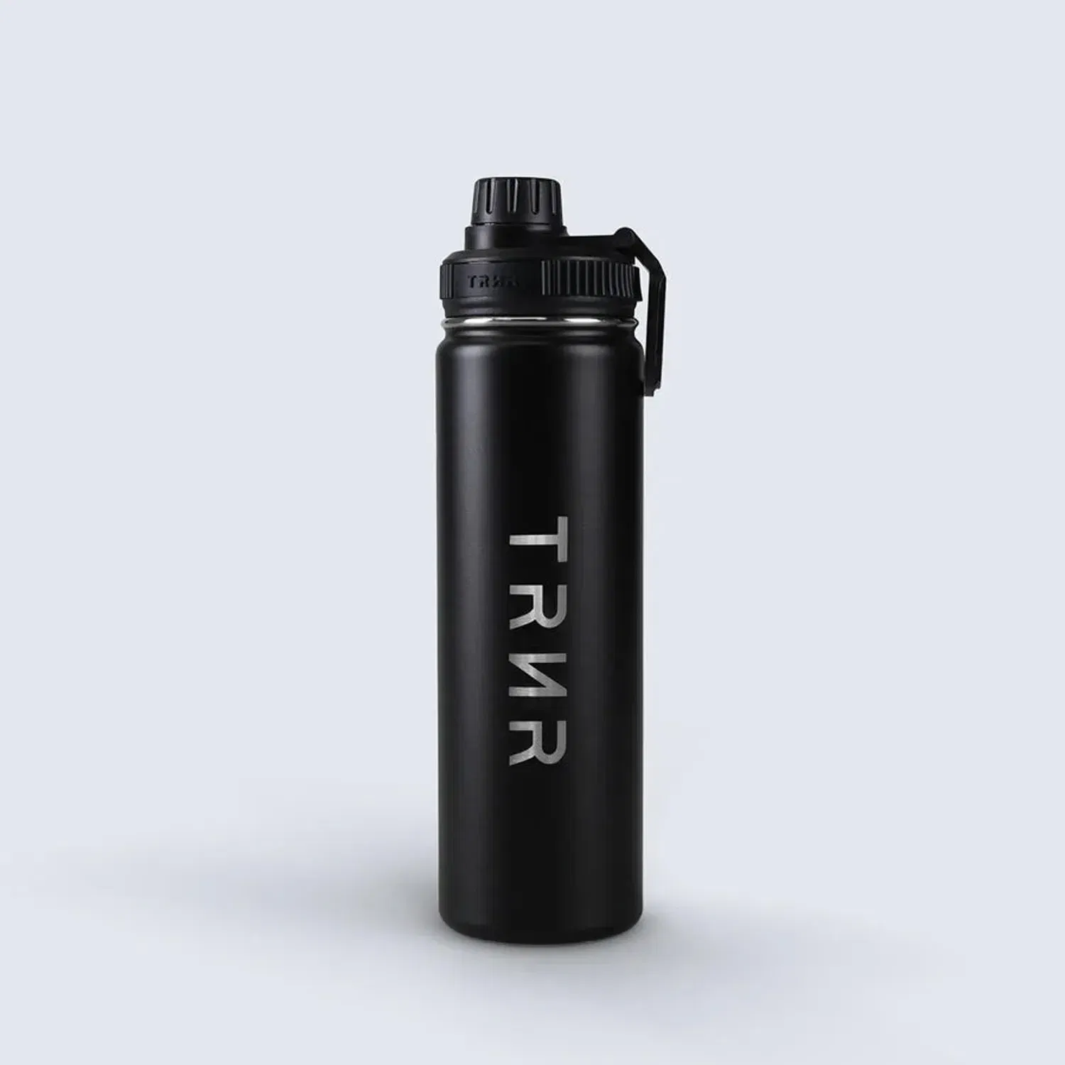 TRNR Studio Bottle 710 Ml - Reusable Stainless Steel Bottle - Black