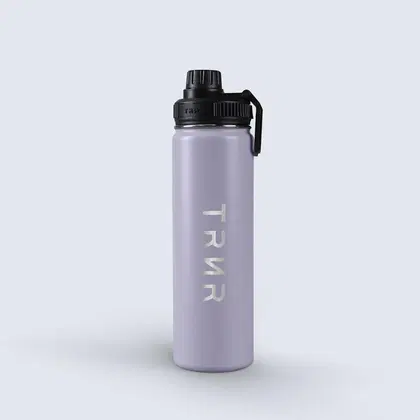 TRNR Studio Bottle 710 Ml - Reusable Stainless Steel Bottle - Lilac