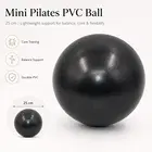 Trupada Mini Pilates PVC Ball 25 Cm - Black