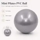 Trupada Mini Pilates PVC Ball 25 Cm - Grey