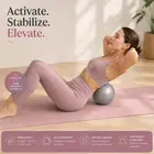 Trupada Mini Pilates PVC Ball 25 Cm - Grey