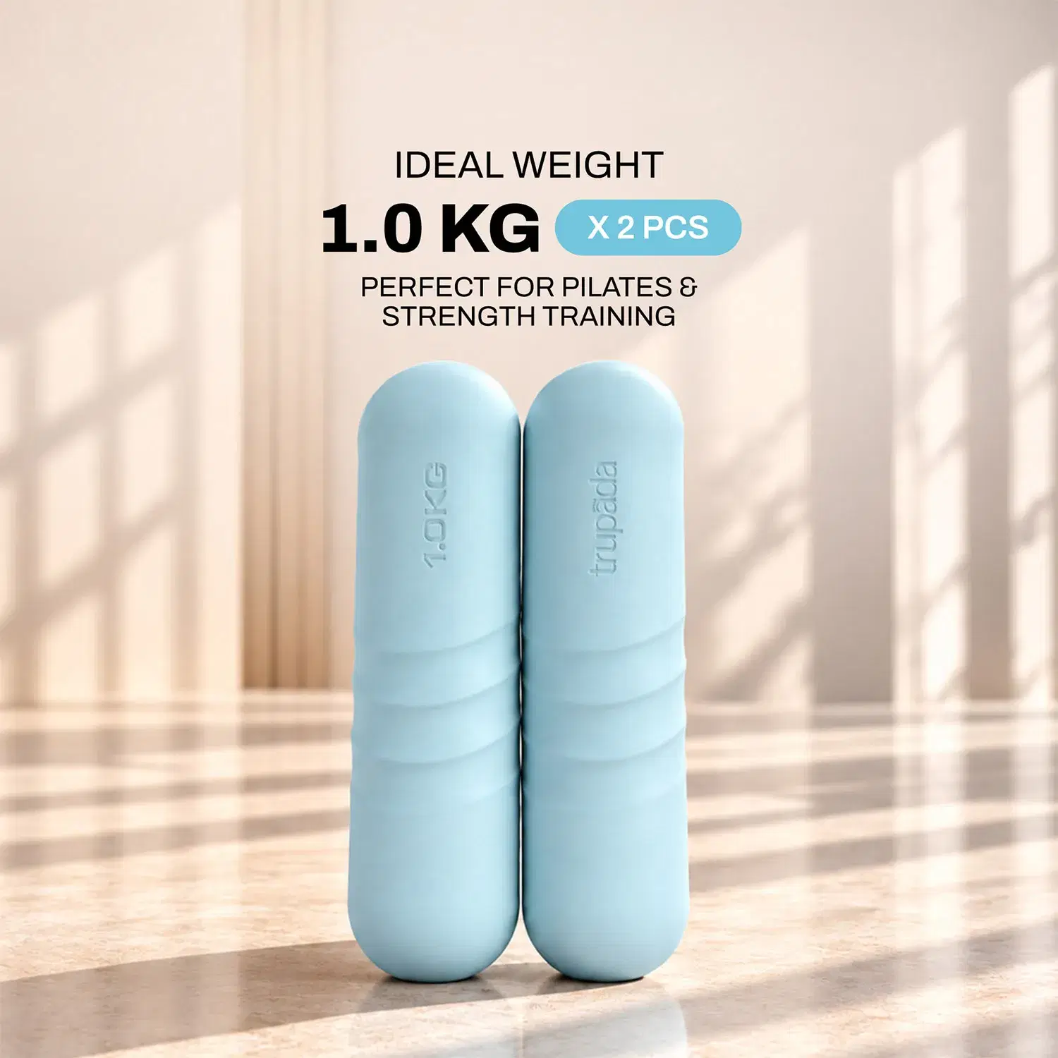 Trupada Silicone Dumbbell Pair 1 Kg
