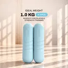 Trupada Silicone Dumbbell Pair - Sage Green - 1 Kg