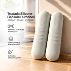 Trupada Silicone Dumbbell Pair - Cream - 1.5 Kg