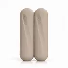 Trupada Silicone Capsule Dumbbell 0.5kg Pair - Brown