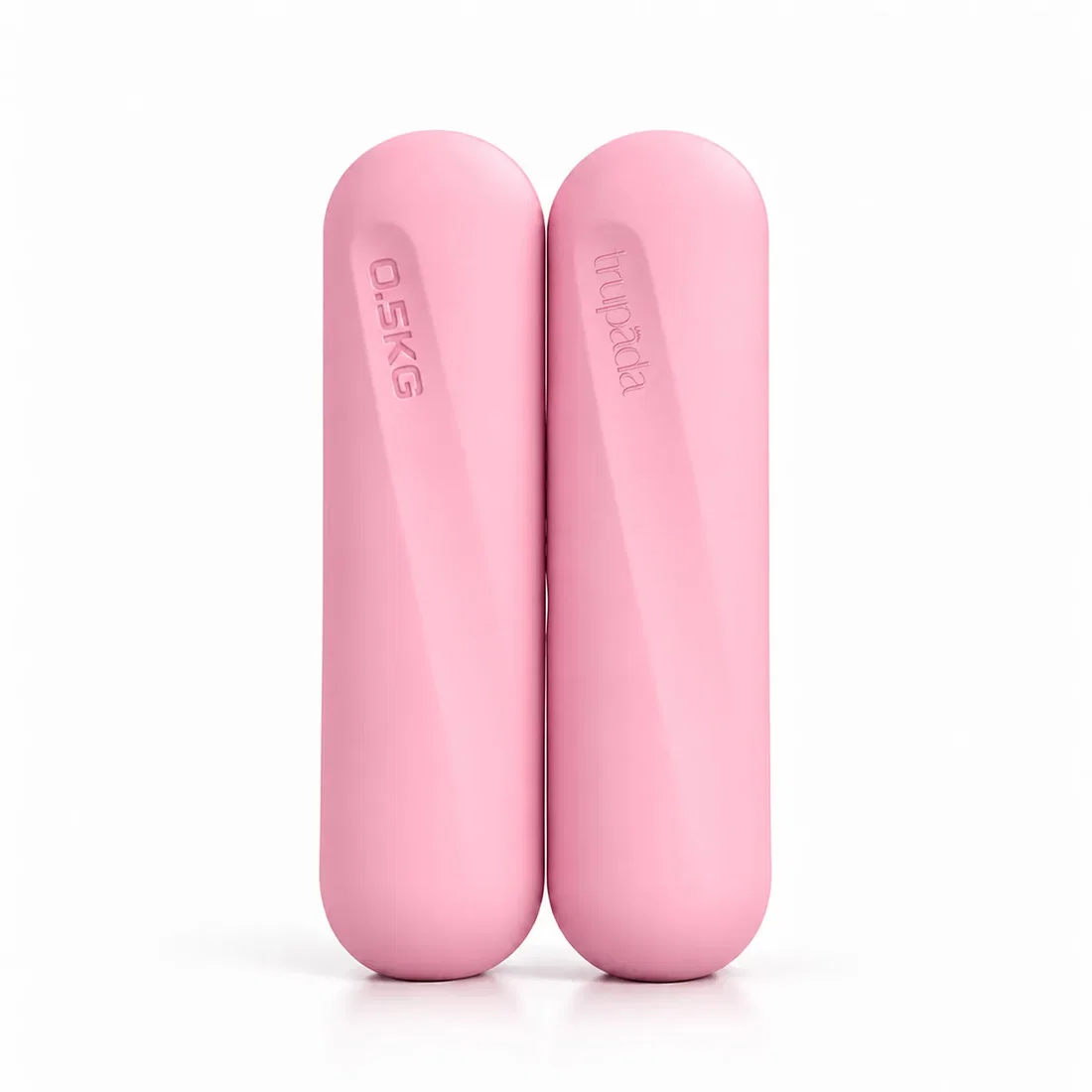 Trupada Silicone Capsule Dumbbell Pair Pink 0.5 Kg