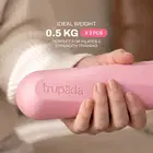 Trupada Silicone Capsule Dumbbell 0.5kg Pair - Pink