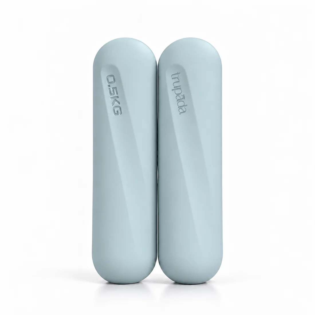 Trupada Silicone Capsule Dumbbell 0.5kg Pair - Sage Green