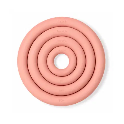 Trupada Silicone Weighted Ring Set (5LB/8LB/10LB/15LB) - Peachy Pink