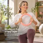 Trupada Silicone Weighted Ring Set (5LB/8LB/10LB/15LB) - Peachy Pink 