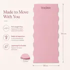 Trupada PU Yoga Mat 5mm Wavy - Pink