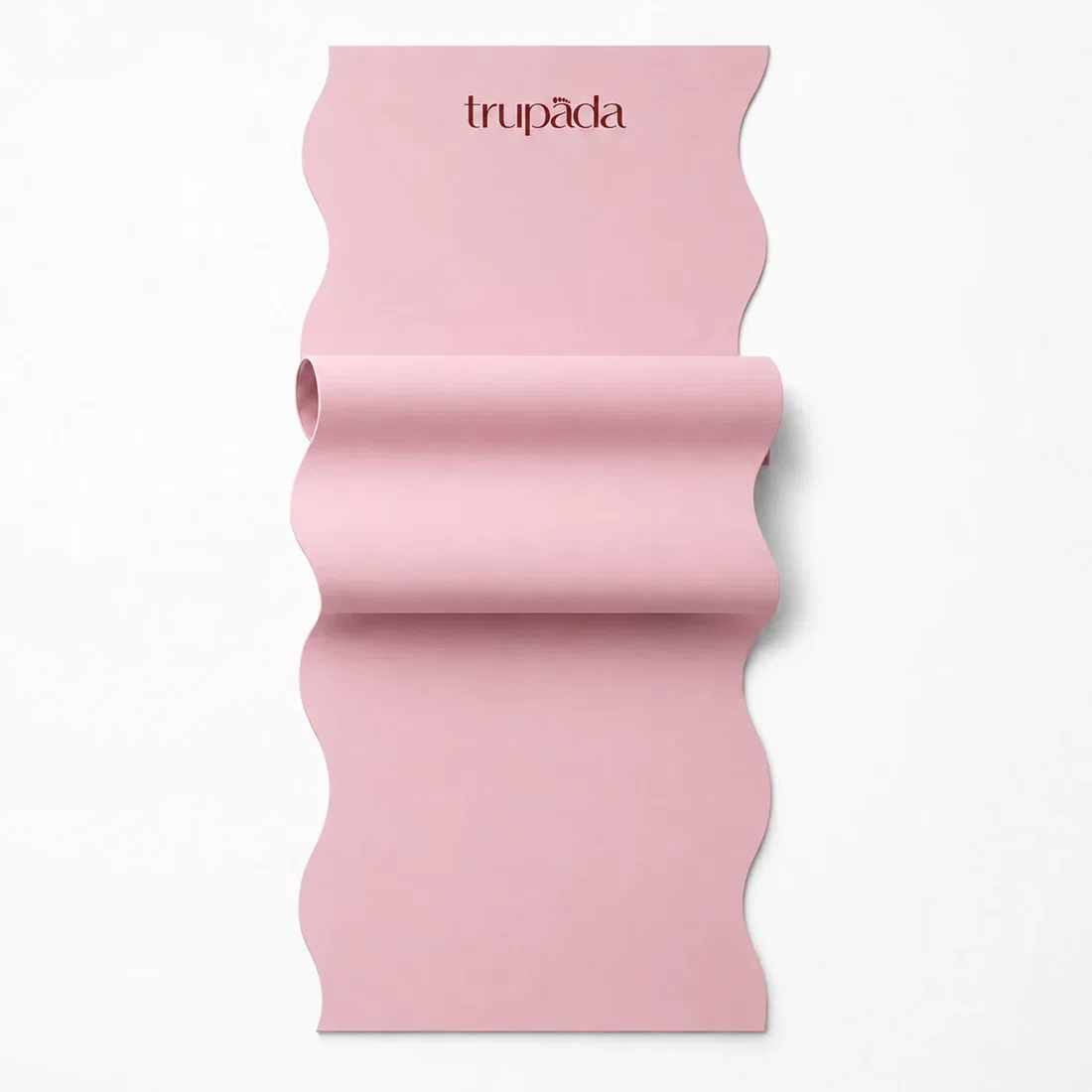 Trupada PU Yoga Mat 5mm Wavy - Pink