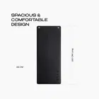 Trupada PU Yoga Mat 5mm Rectangular - Black