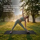 Trupada PU Yoga Mat 5mm Rectangular - Black