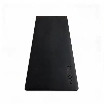 Trupada PU Yoga Mat 5mm Rectangular - Black
