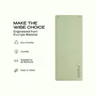 Trupada PU Yoga Mat 5mm Rectangular - Sage Green