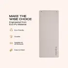 Trupada PU Yoga Mat 5mm Rectangular - Mocha