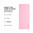 Trupada PU Yoga Mat 5mm Rectangular - Pink