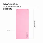 Trupada PU Yoga Mat 5mm Rectangular - Pink