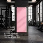 Trupada PU Yoga Mat 5mm Rectangular - Pink