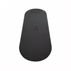 تروبادا حصيرة يوغا من البولي يوريثان (PU) بسماكة 5 مم - بيضاوية - Black