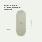 Trupada PU Yoga Mat 5mm Oval - Sage Green