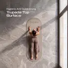 Trupada PU Yoga Mat 5mm Oval - Mocha