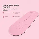 Trupada PU Yoga Mat 5mm Oval - Pink