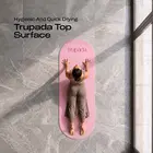 Trupada PU Yoga Mat 5mm Oval - Pink