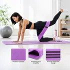 Trupada Fabric Bands Set - Purple/Pink/Green