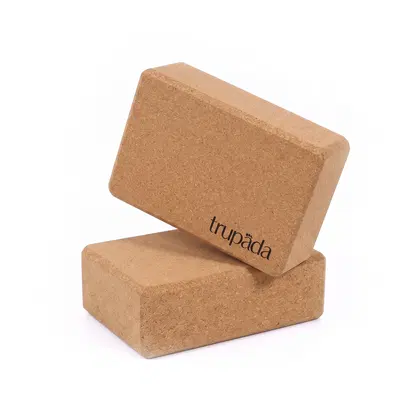 Trupada Cork Yoga Block